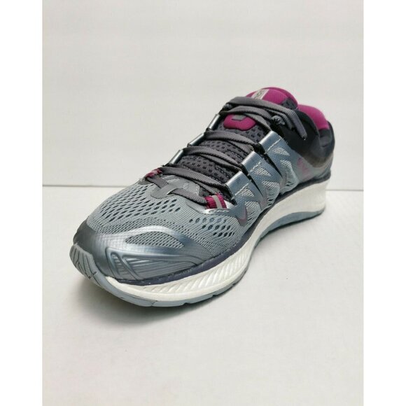 Saucony Triumph ISO 4 Sneaker Running Shoes Women's Sz 6 M(B) Fog/Gray/Purple - Picture 2 of 7
